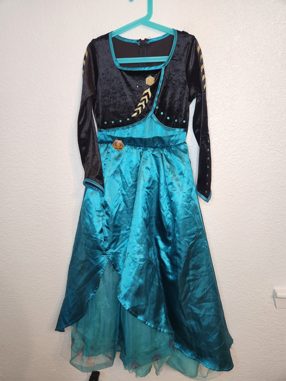 Disney Frozen 2 Anna Deluxe Kids' Halloween Costume Dress 10